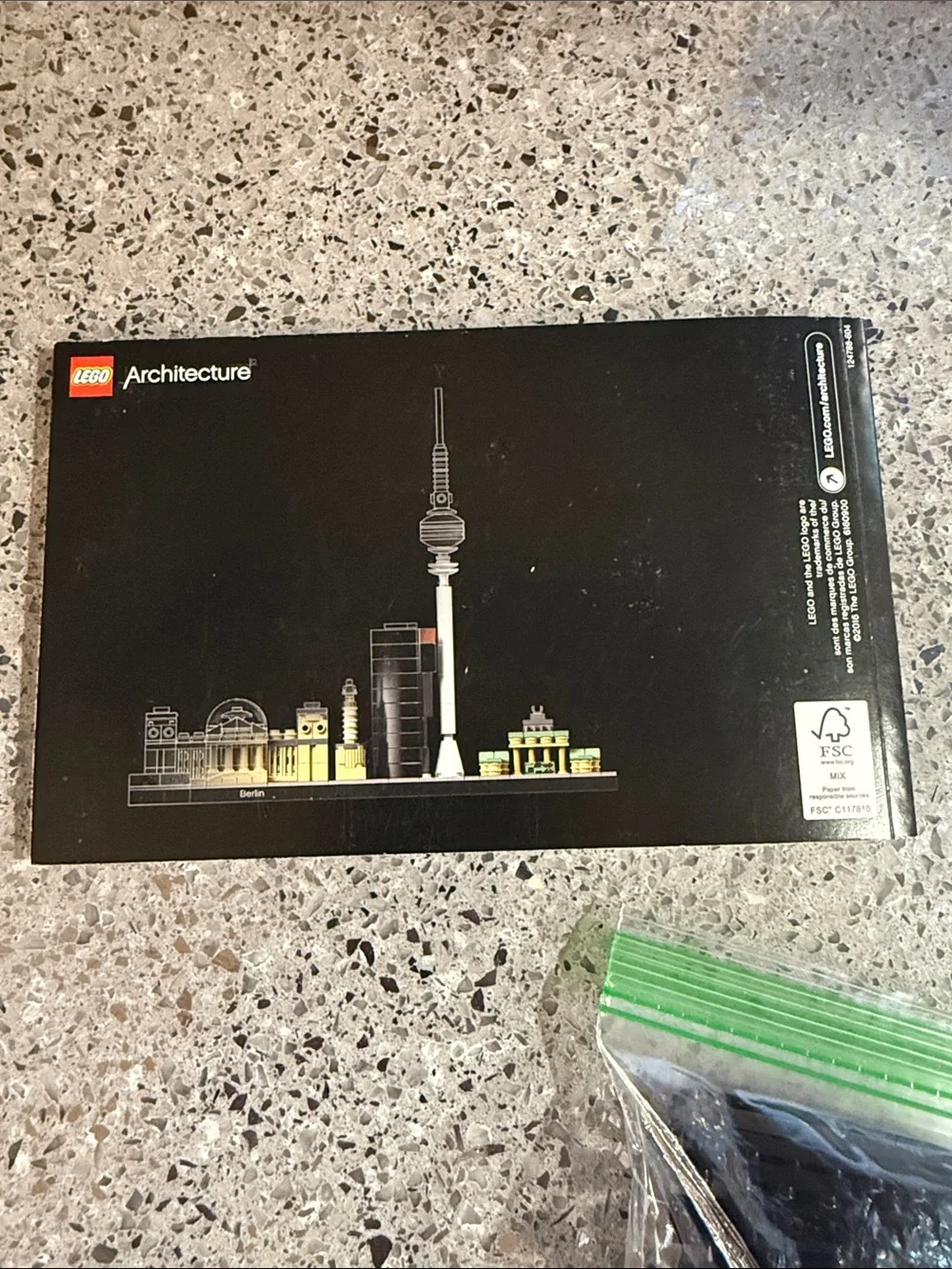Lego Berlin Skyline Set 21027. Complete set with manual. No box